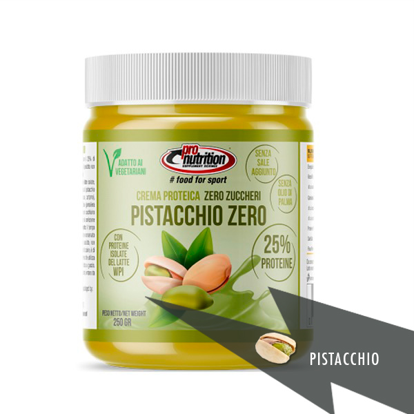 Foto principale Crema Proteica Pro Nutrition Nut Zero Gusto Pistacchio Zero 350gr
