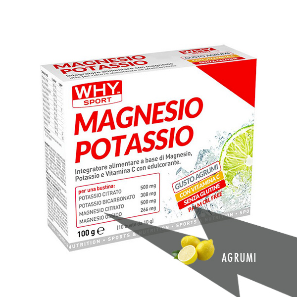 Foto principale Integratore Alimentare Potassio e Magnesio Why 10cps