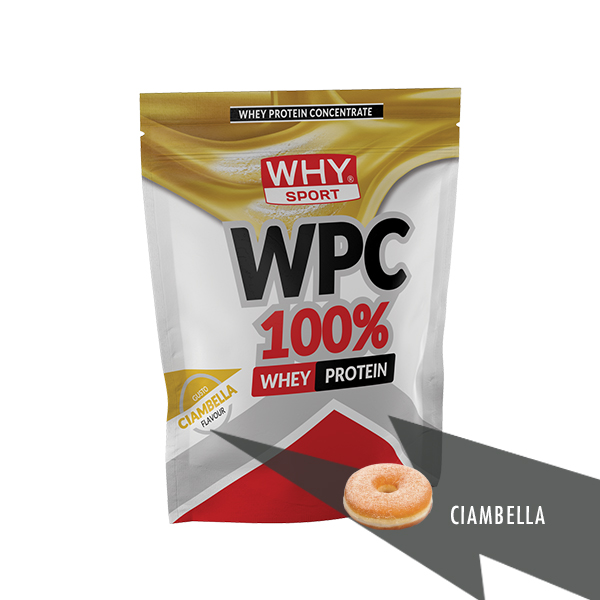 Foto principale Proteine Concentrate Why Wpc 100% Whey Protein Gusto Ciambella 1kg