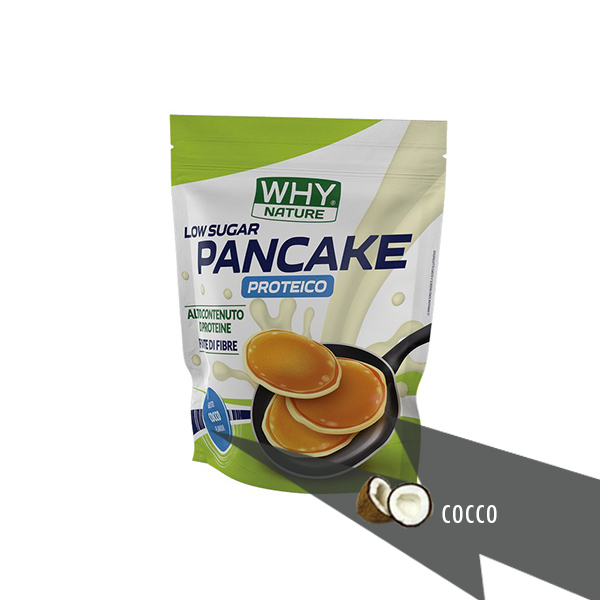 Foto principale Pancake Proteici Why Gusto Cocco 1kg