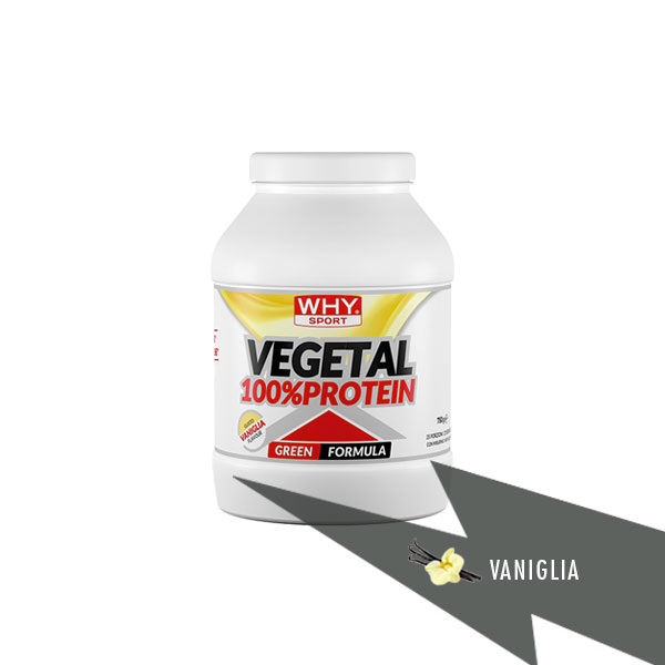 Foto principale Proteine Vegetali Why Vegetal 100% Gusto Vaniglia 750gr